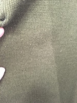 Lot 555 - Two of Mary Quant's army-inspired knit ensembles, late 1960s