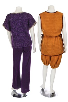 Lot 544 - Mary Quant's own Mary Quant knit wool ensembles, circa 1975