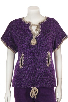 Lot 544 - Mary Quant's own Mary Quant knit wool ensembles, circa 1975