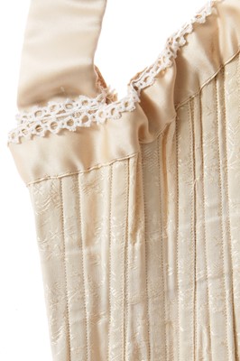Lot 664 - An interesting group of corsets and suspenders, 1880s and later