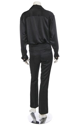 Lot 569 - Mary Quant's Chanel by Karl Lagerfeld black wool trousers, Autumn-Winter 2006-07