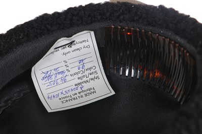 Lot 572 - Mary Quant's Chanel hats, circa 1989