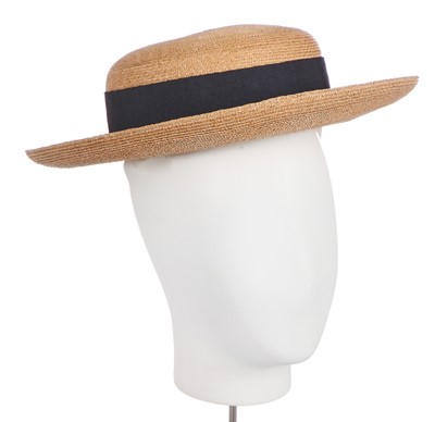 Lot 572 - Mary Quant's Chanel hats, circa 1989