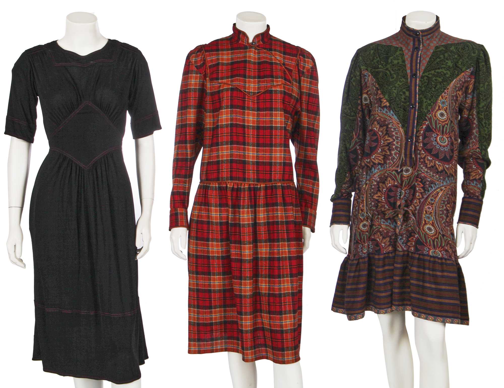 Lot 579 - A group of designer garments, 1970s, from the wardrobe of Mary Quant