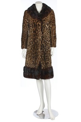 Lot 270 - A Mintz & Brill ocelot coat, circa 1960,...