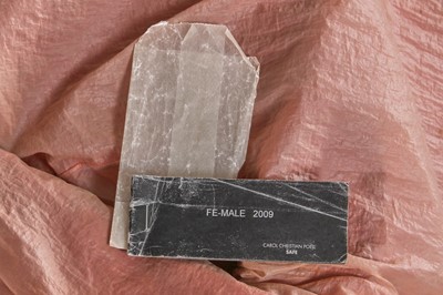 Lot 214 - A Carol Christian Poell garment-dyed red kangaroo leather coat, 'Self-Same' collection 2009