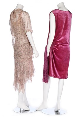 Lot 6 - A group of pretty lingerie, dresses and...