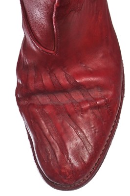 Lot 58 - Three pairs of Carol Christian Poell leather boots, circa 2010