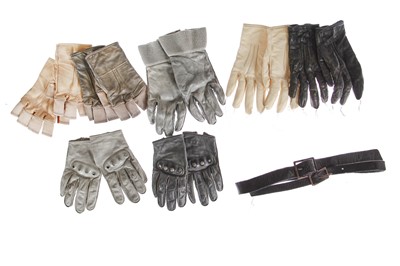Lot 213 - A group of Carol Christian Poell prosthetic and nine-fingered leather gloves, circa 2010