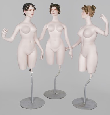 Lot 121 - Three bespoke Gem's Studio historic figures