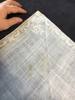 Lot 7 - Three fichus/shawls, late 18th-early 19th-century