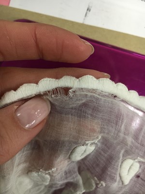 Lot 27 - A group of whitework shawls and fichus, first half of the 19th century