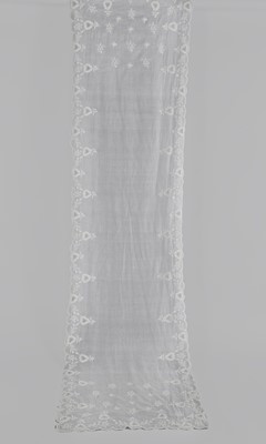 Lot 27 - A group of whitework shawls and fichus, first half of the 19th century