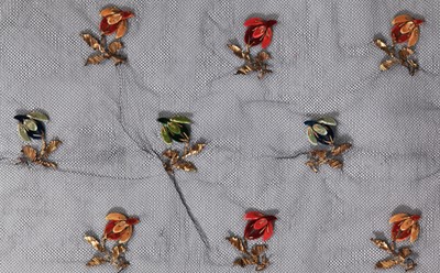 Lot 93 - Four shawls and stoles, early 19th-century