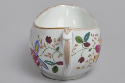 Lot 73 - A porcelain bourdeloue (female chamber pot) probably French, early 19th century