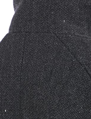 Lot 216 - A Carol Christian Poell grey wool-ramie blend coat, 'Self-Same' collection, 2009