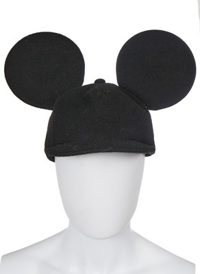 Lot 72 - A Comme des Garçons men's felted wool 'mouse' cap, Autumn-Winter 2013-14