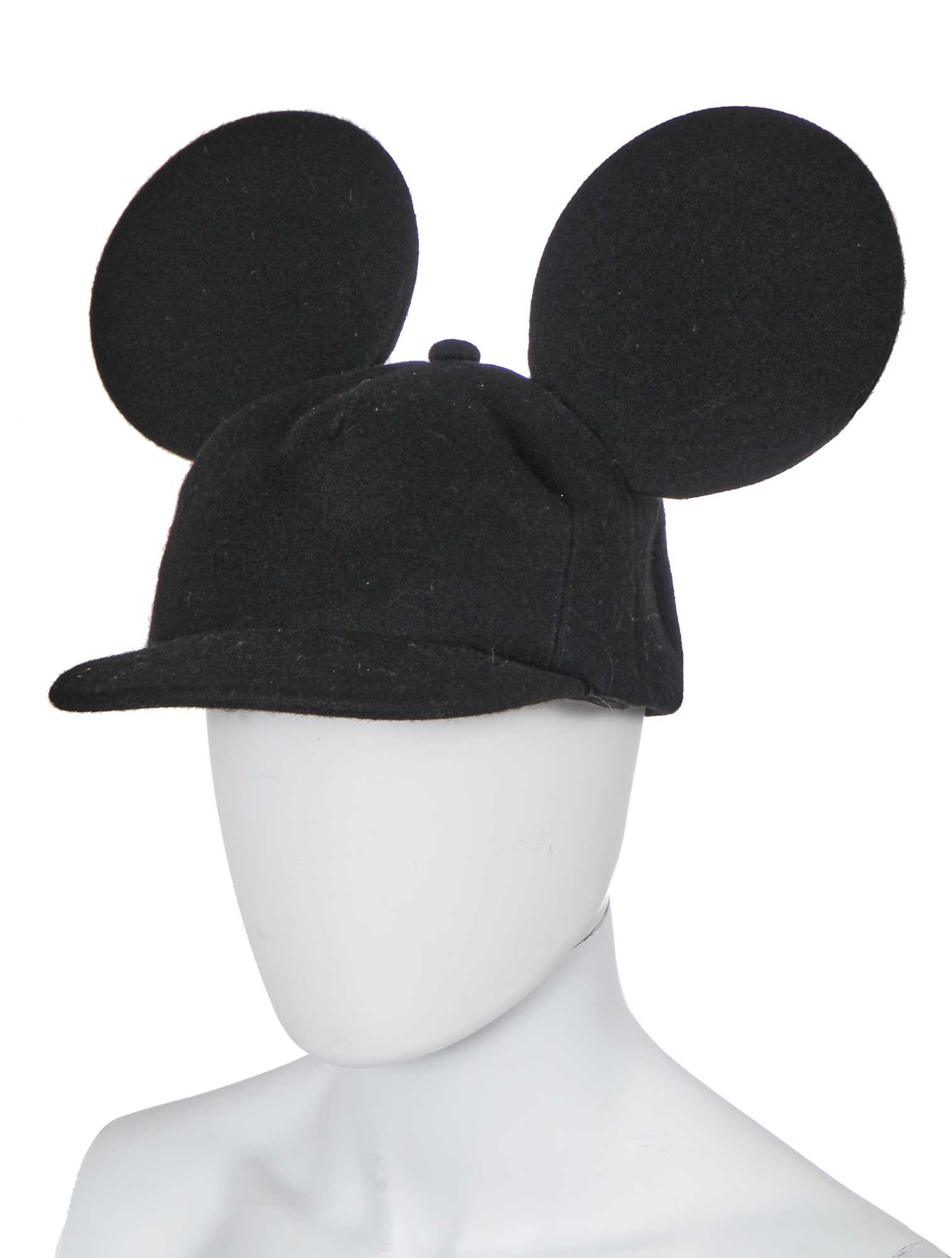 Lot 72 - A Comme des Garçons men's felted wool 'mouse' cap, Autumn-Winter 2013-14