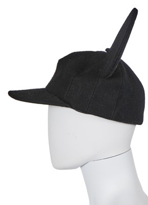 Lot 72 - A Comme des Garçons men's felted wool 'mouse' cap, Autumn-Winter 2013-14