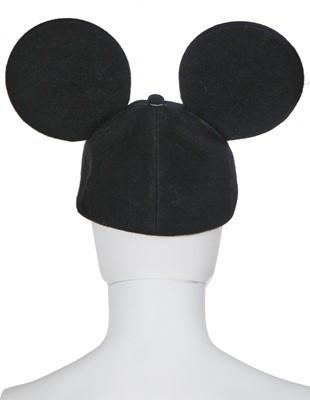 Lot 72 - A Comme des Garçons men's felted wool 'mouse' cap, Autumn-Winter 2013-14