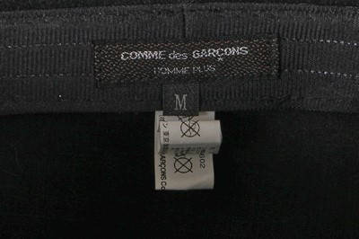 Lot 72 - A Comme des Garçons men's felted wool 'mouse' cap, Autumn-Winter 2013-14