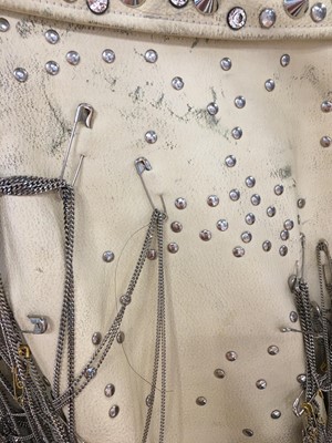Lot 82 - A Balmain by Christophe Decarnin American flag leather jacket, Spring-Summer 2011
