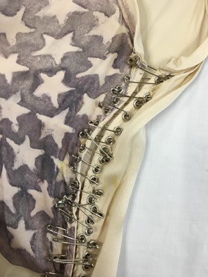 Lot 82 - A Balmain by Christophe Decarnin American flag leather jacket, Spring-Summer 2011