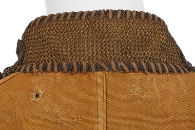 Lot 83 - A Balmain by Christophe Decarnin khaki canvas military-inspired tailcoat, Spring-Summer 2010