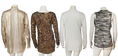 Lot 235 - A group of Balmain tops and accessories, 2010s