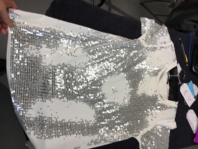 Lot 234 - A group of Balmain tops and accessories, 2010s
