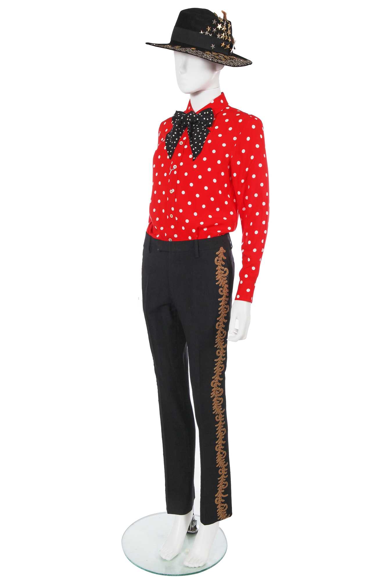 Click for high resolution Lot 7 - A Saint Laurent by Hedi Slimane men's ensemble, circa 2015