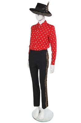 Lot 7 - A Saint Laurent by Hedi Slimane men's ensemble, circa 2015