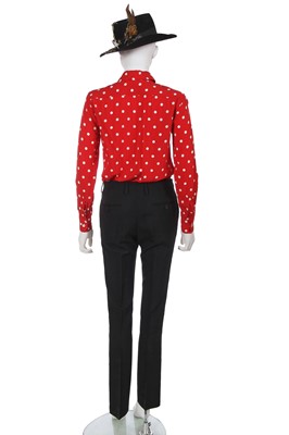 Lot 7 - A Saint Laurent by Hedi Slimane men's ensemble, circa 2015