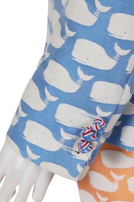 Lot 14 - A Thom Browne men's jacquard woven cotton summer suit, Spring-Summer 2013