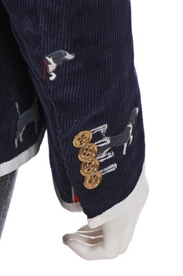 Lot 16 - A Thom Browne men's spike-studded suit, Autumn-Winter 2012-13