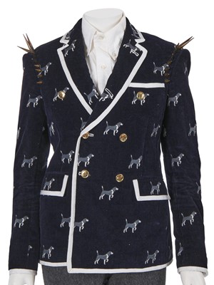 Lot 16 - A Thom Browne men's spike-studded suit, Autumn-Winter 2012-13