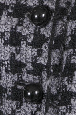 Lot 271 - A Moschino black and grey tweed wool suit, 2000s