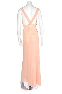 Lot 363 - Two Jean Patou bias-cut crêpe de chine...