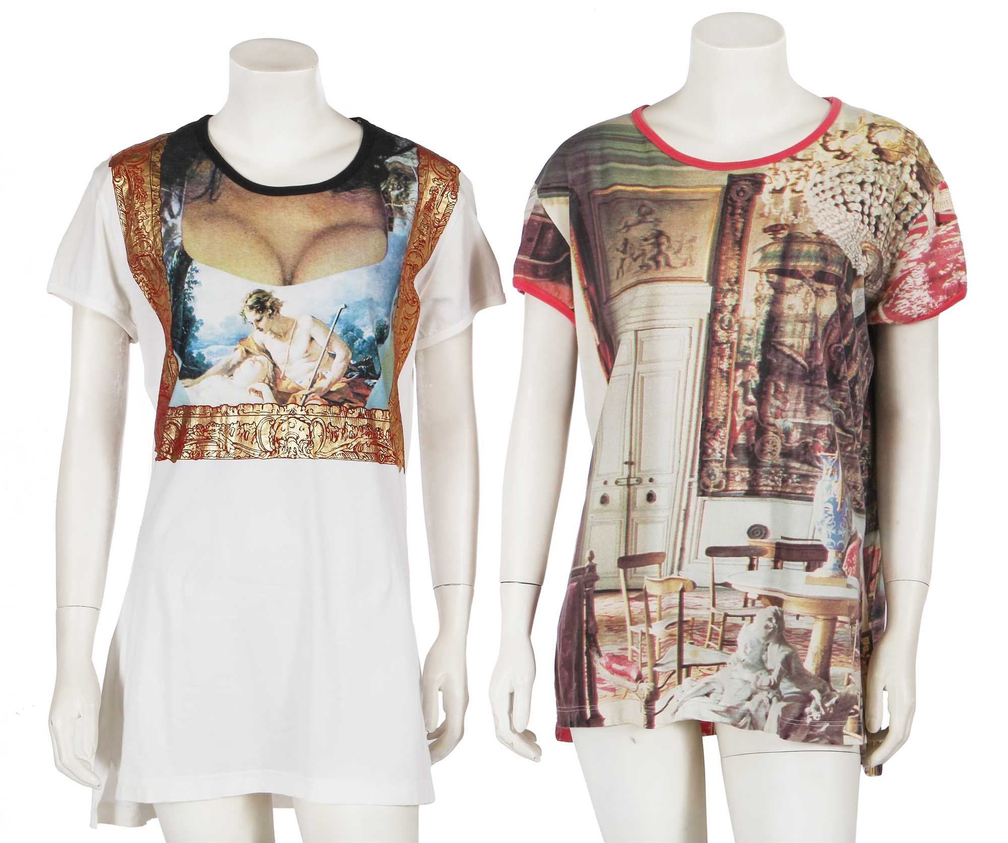 Lot 331 - Two Vivienne Westwood T-shirts, 1990s
