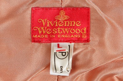 Lot 329 - A Vivienne Westwood cotton hair-print hat, 'Salon' collection, Spring-Summer 1992