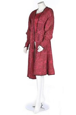 Lot 428 - A quantity of lamé fabric lengths, 1930s,...