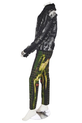 Lot 314 - A Jean Paul Gaultier denim ensemble, mid 1990s