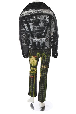 Lot 314 - A Jean Paul Gaultier denim ensemble, mid 1990s