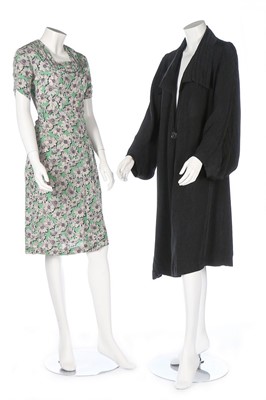 Lot 13 - A group of afternoon and dinner-wear, 1940s,...