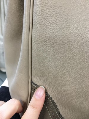 Lot 49 - An Hermès Étoupe & Argile swift leather ghillies birkin 35, 2012