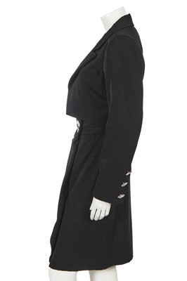 Lot 434 - An Yves Saint Laurent 'Le Smoking' black wool suit, Autumn-Winter 1988-89