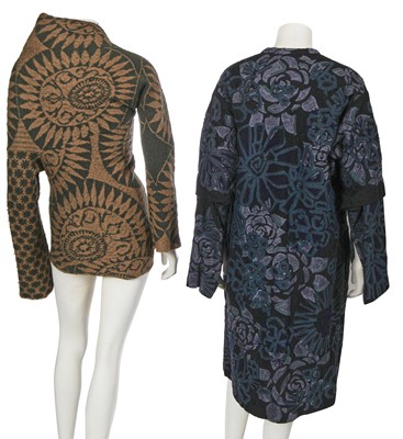 Lot 248 - A Dries Van Noten embroidered wool coat, Autumn-Winter 2004-05