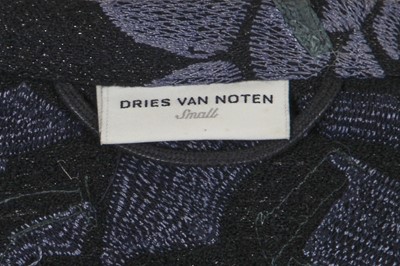 Lot 248 - A Dries Van Noten embroidered wool coat, Autumn-Winter 2004-05