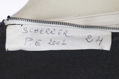 Lot 265 - A Jean-Louis Scherrer haute couture by Stéphane Rolland layered silk sheath, showpiece, Spring-Summer 2001