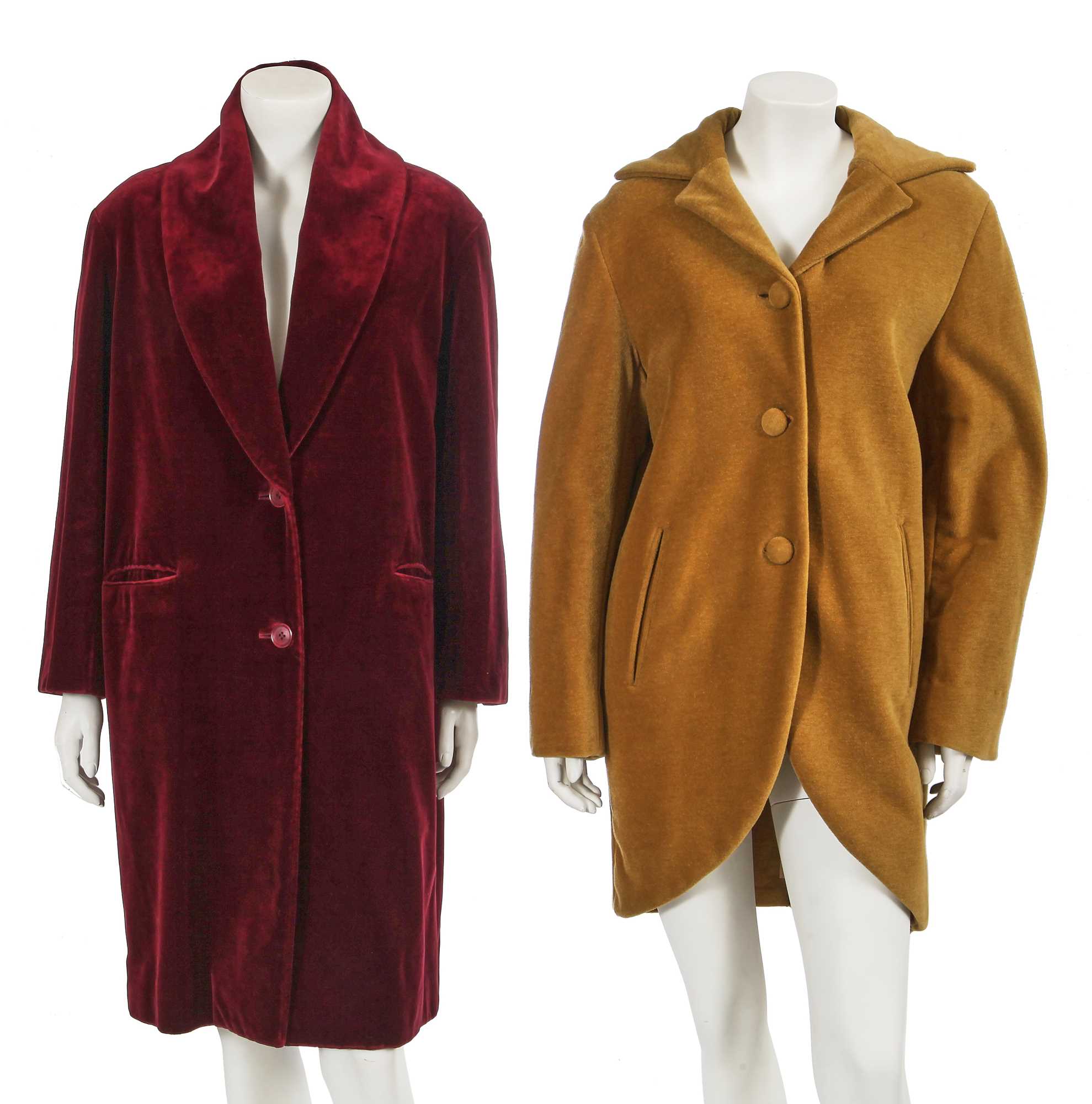 Lot 382 - Two Romeo Gigli coats, 1990s